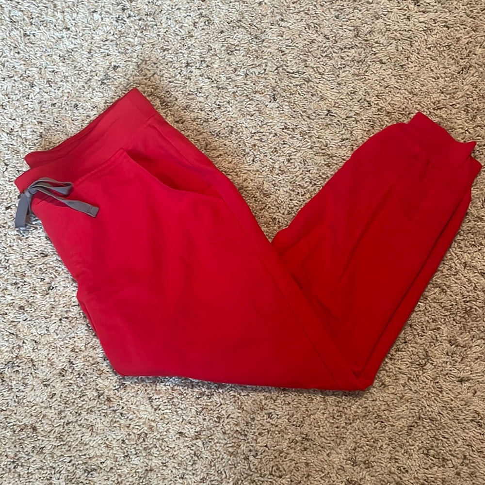 Red Zamora FIGs jogger pants